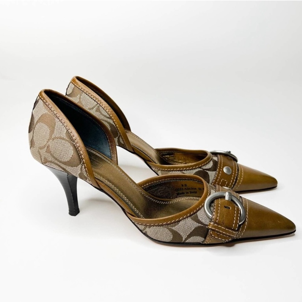 Coach • Alecska Signature Pointed Toe Pumps